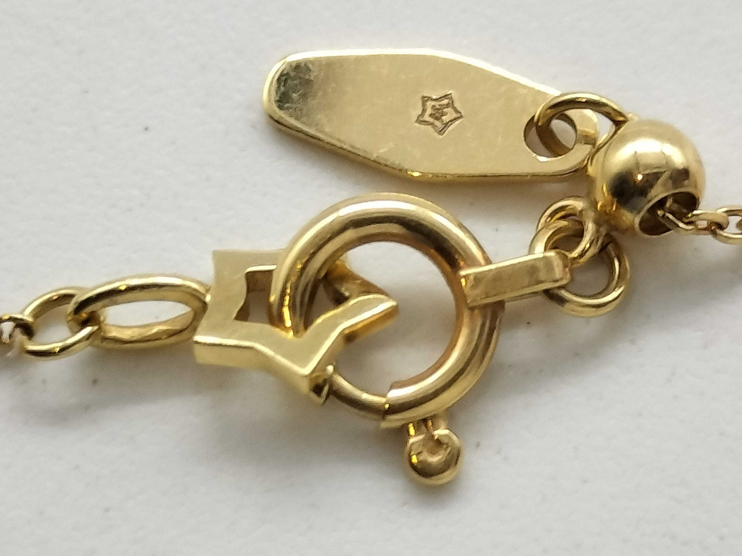 D0.221ct K18 1.7g Necklace