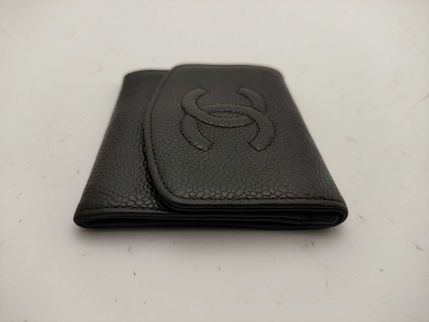 CHANEL Caviar Skin Coin Case
