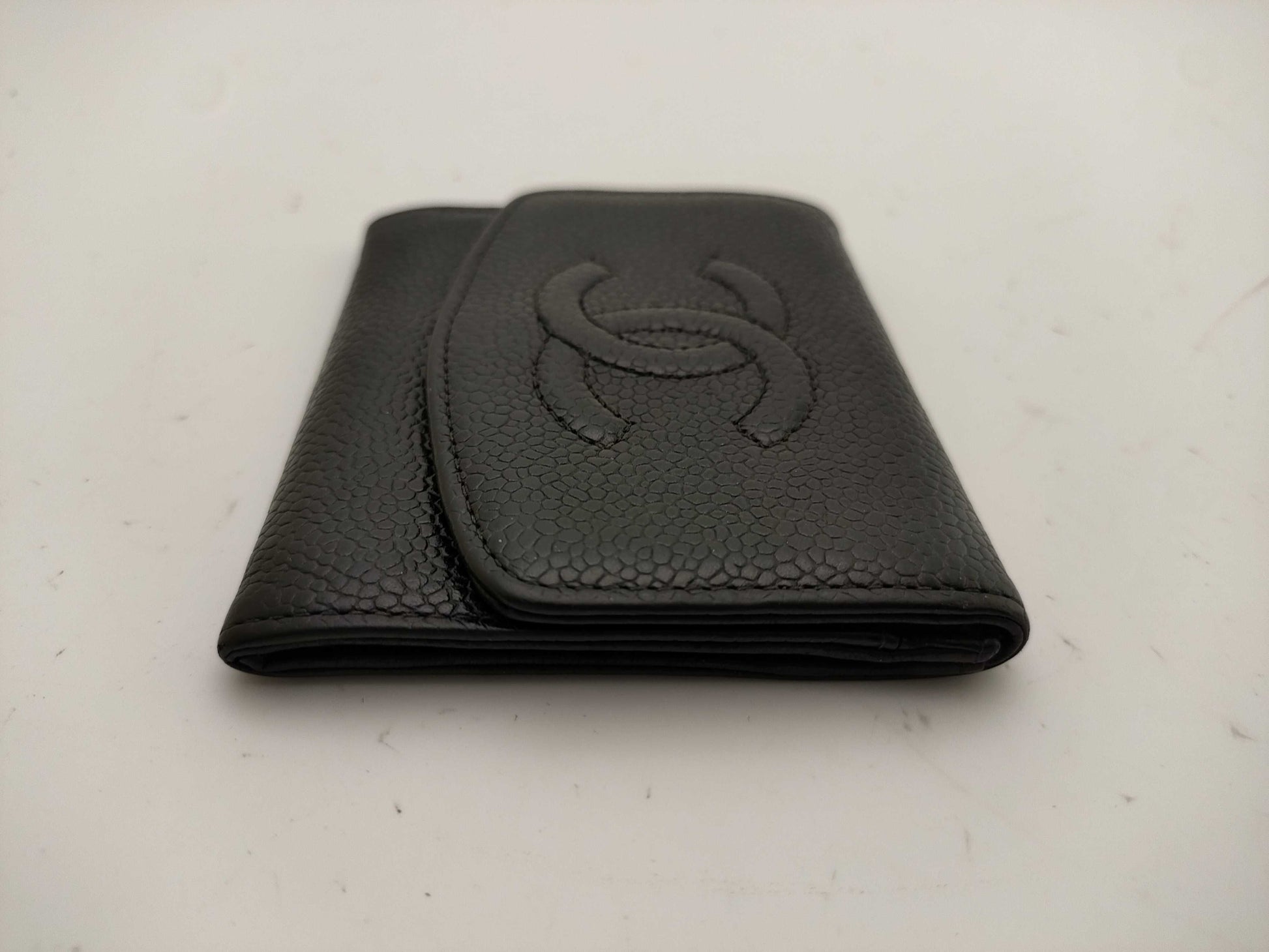 CHANEL Caviar Skin Coin Case