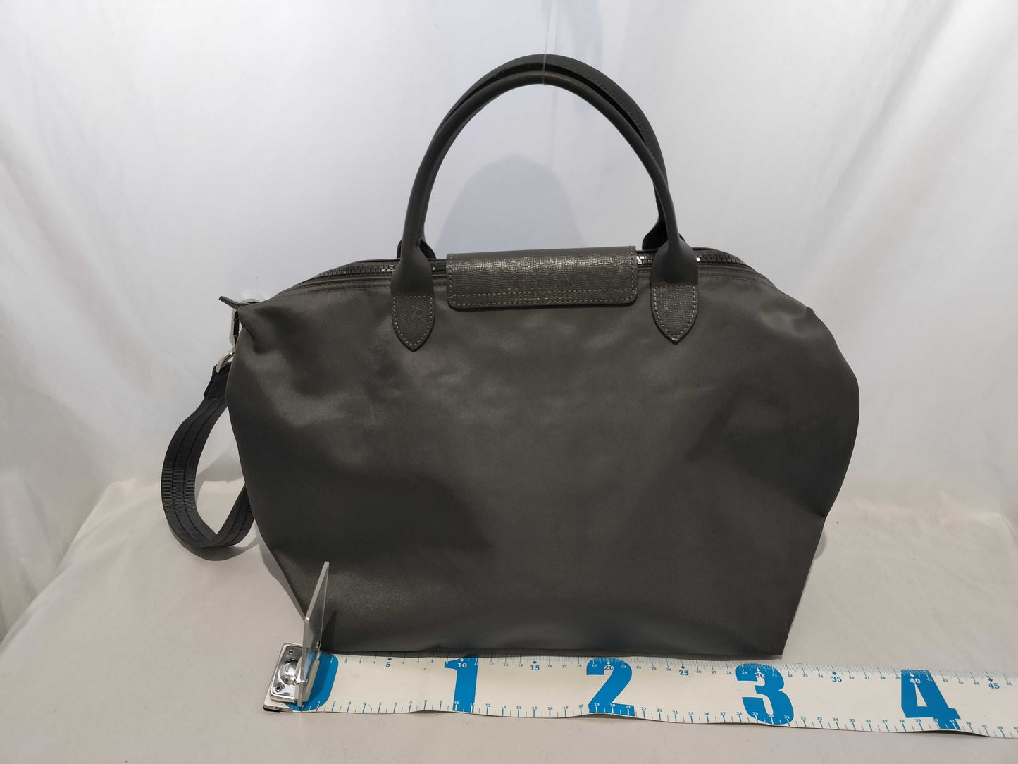 LONG CHAMP Pliage/2WAY/Gray Shoulder Bag