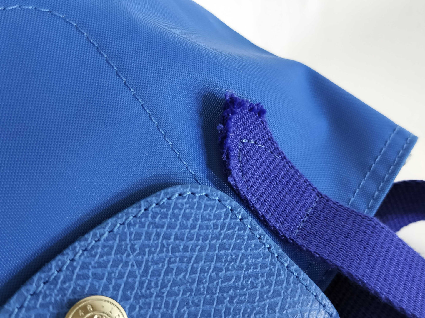 LONG CHAMP Pliage/Mini Hand/Blue Tote Bag