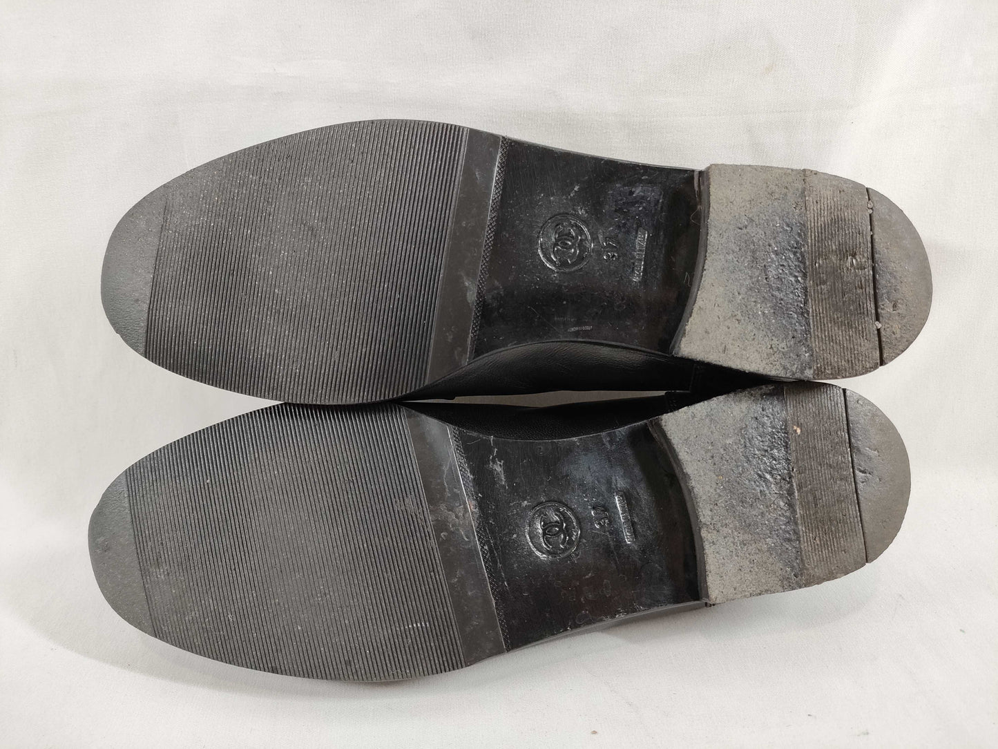CHANEL Coco Turn Lock Loafers