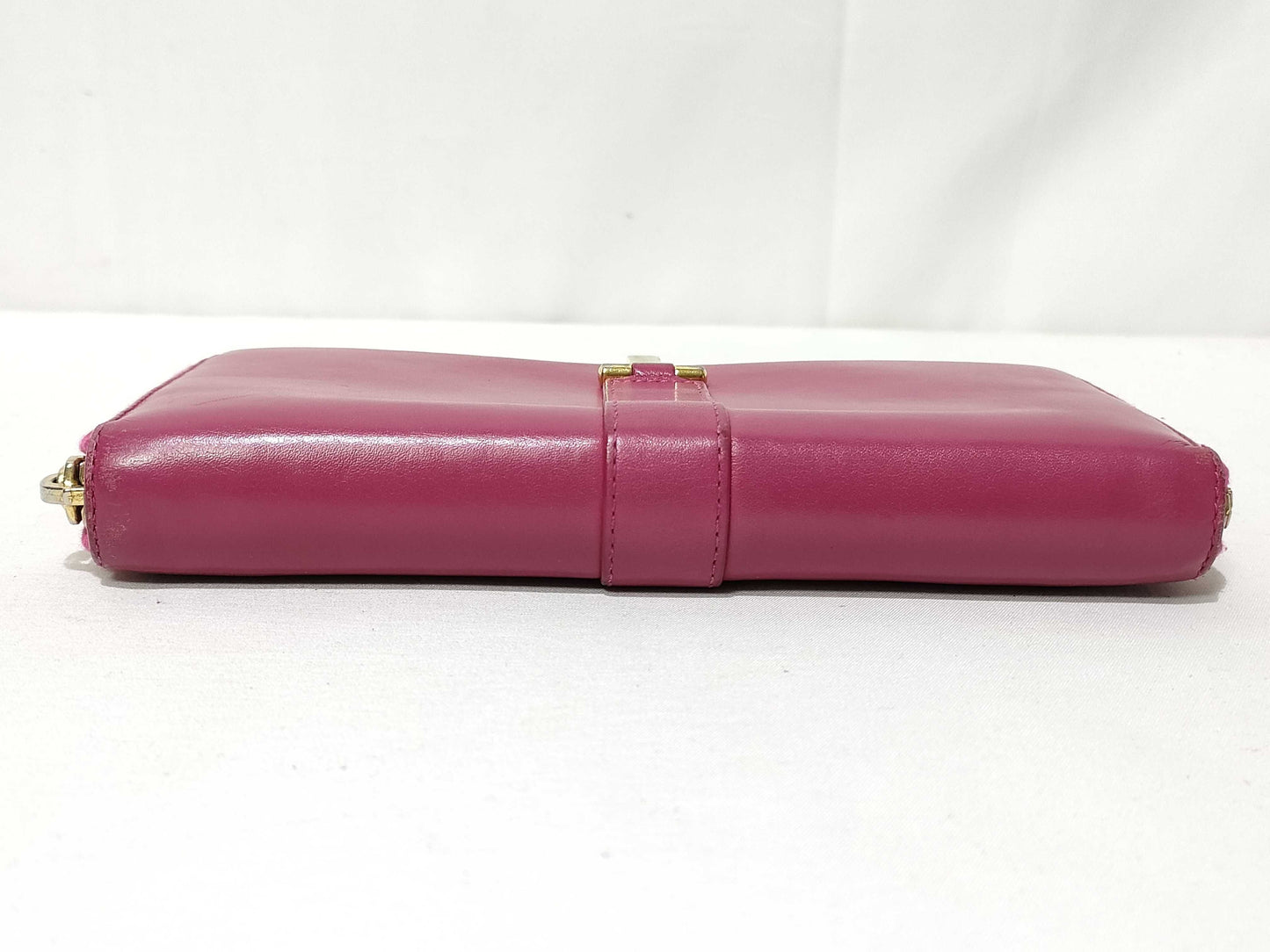 SAINT LAURENT Y-line round zipper long wallet