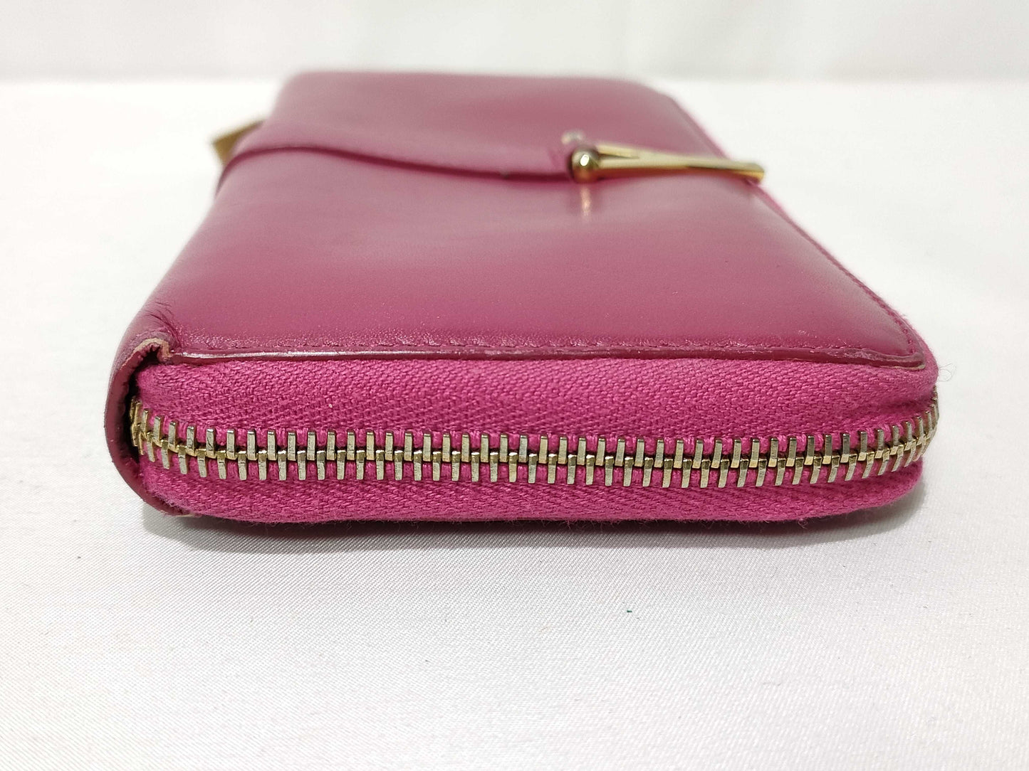 SAINT LAURENT Y-line round zipper long wallet