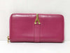 SAINT LAURENT Y-line round zipper long wallet
