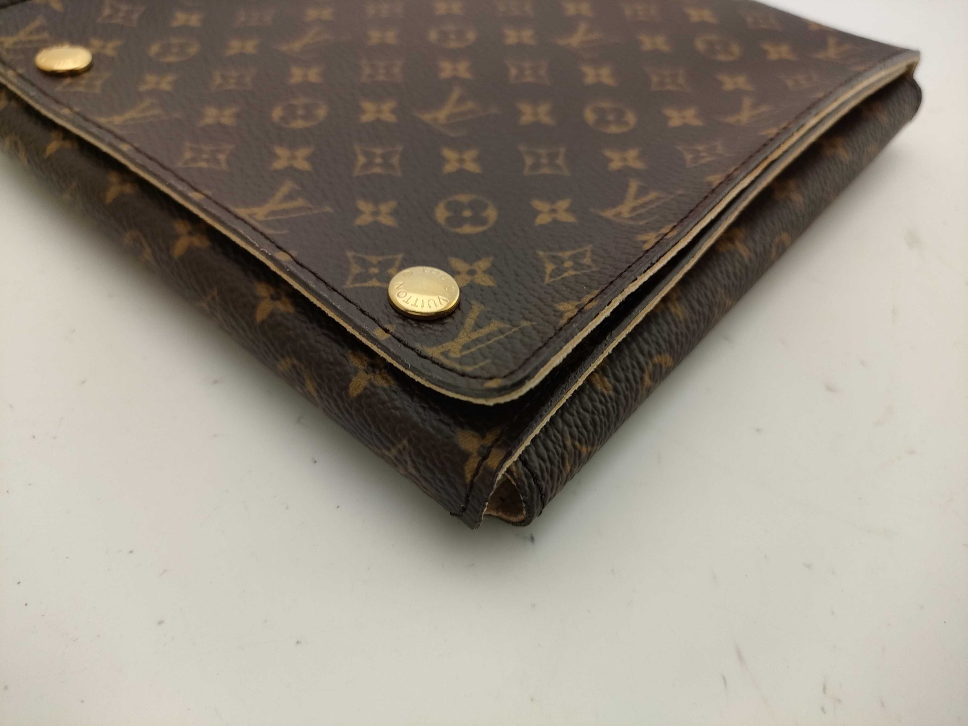 LOUIS VUITTON Monogram Necklace Case Other Accessories