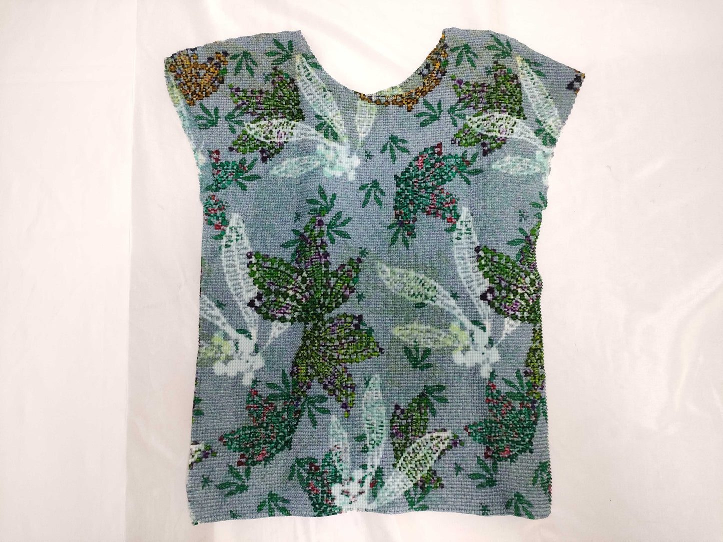 ISSEY MIYAKE Me/Pleated Sleeveless Top/MI21FK367 Tops