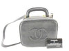 CHANEL Caviar Skin Vanity Bag 2-Way G Card with Seal
