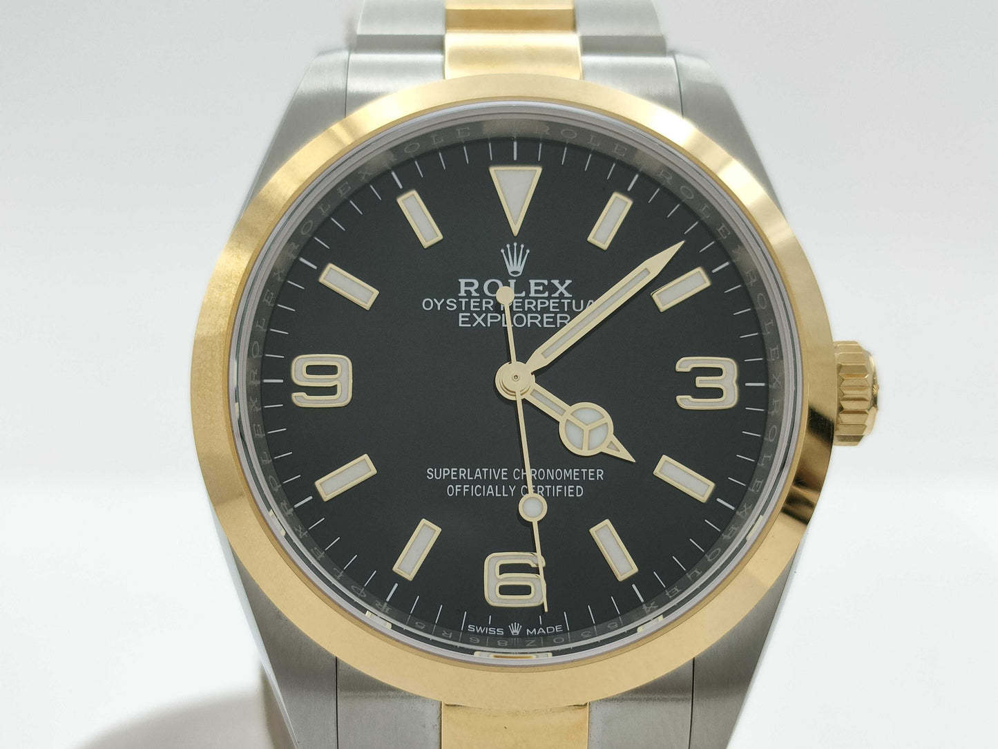 ROLEX 124273 530Z86R5 Black Dial Boys' Watch