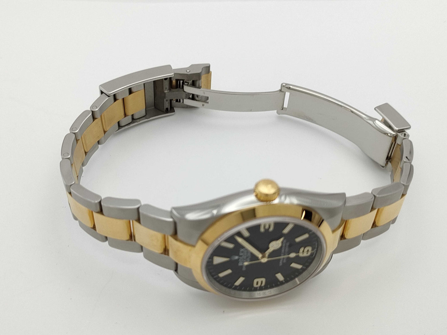 ROLEX 124273 530Z86R5 Black Dial Boys' Watch