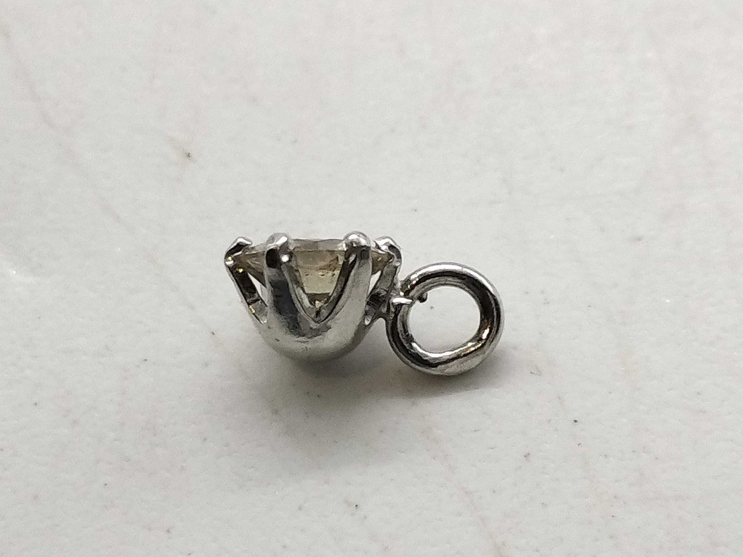 D0.15ct K18WG 0.2g Pendant Top
