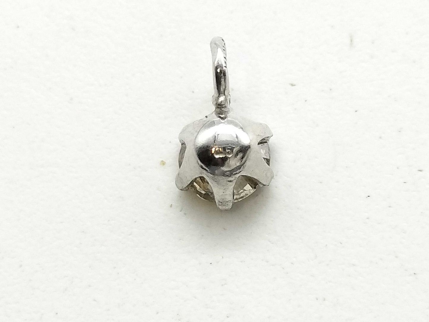 D0.15ct K18WG 0.2g Pendant Top