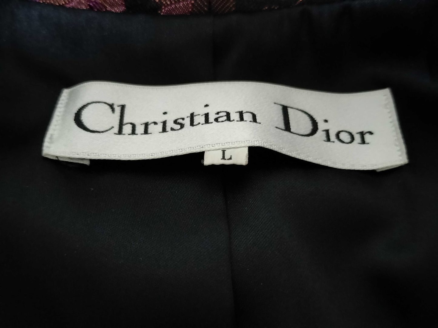 Dior patterned jacket jacket