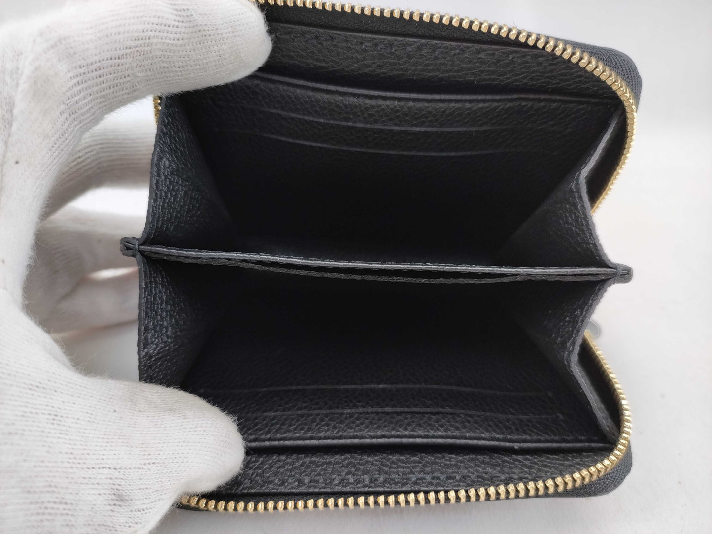 LOUIS VUITTON Monogram Empreinte M60574 Monogram Empreinte Zippy Coin Purse