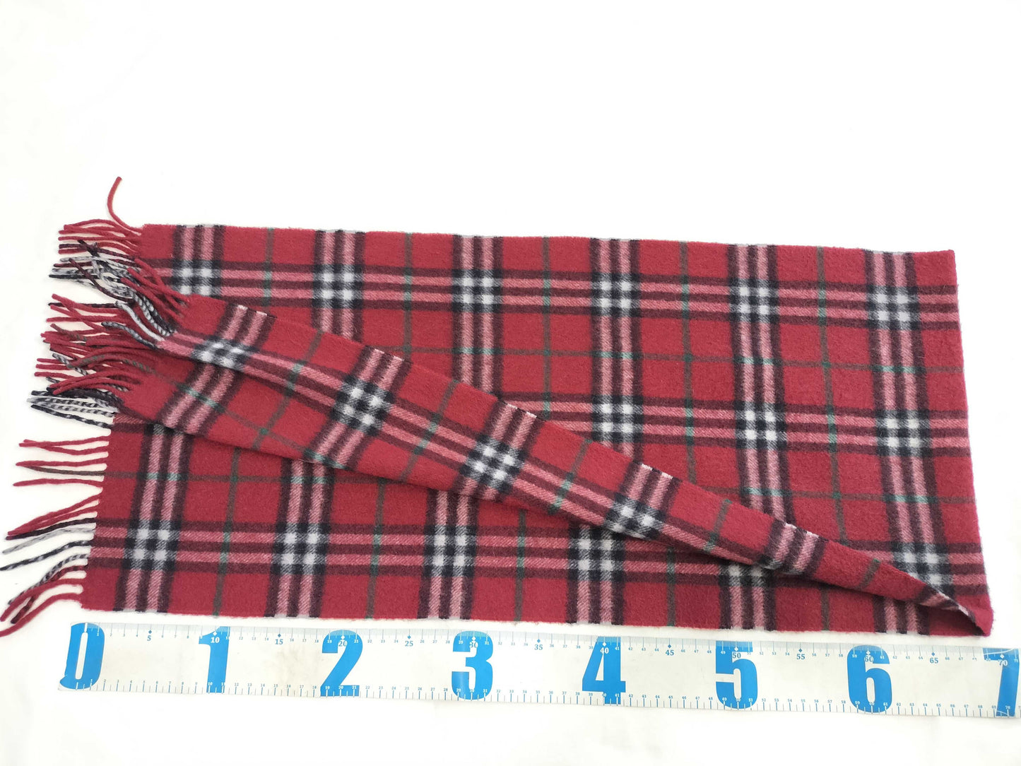 BURBERRY Check Pattern Scarf Scarf