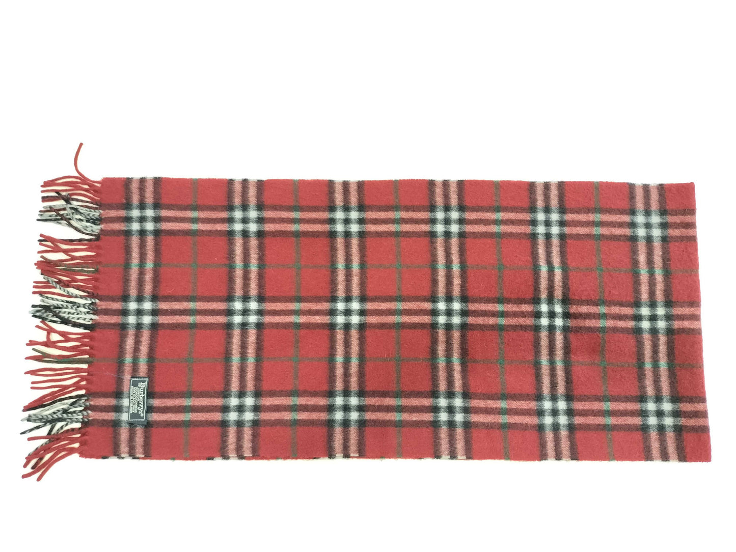BURBERRY Check Pattern Scarf Scarf