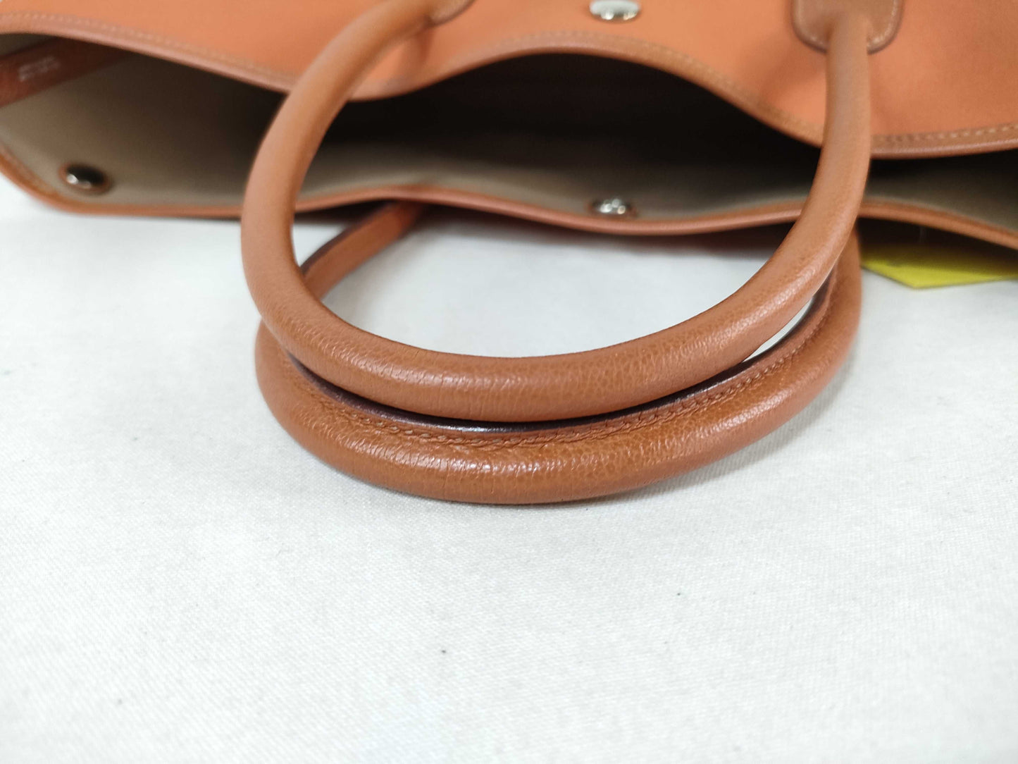 HERMES Garden Party Toile x Negonta/Orange/Size 36/□I Stamped Tote Bag