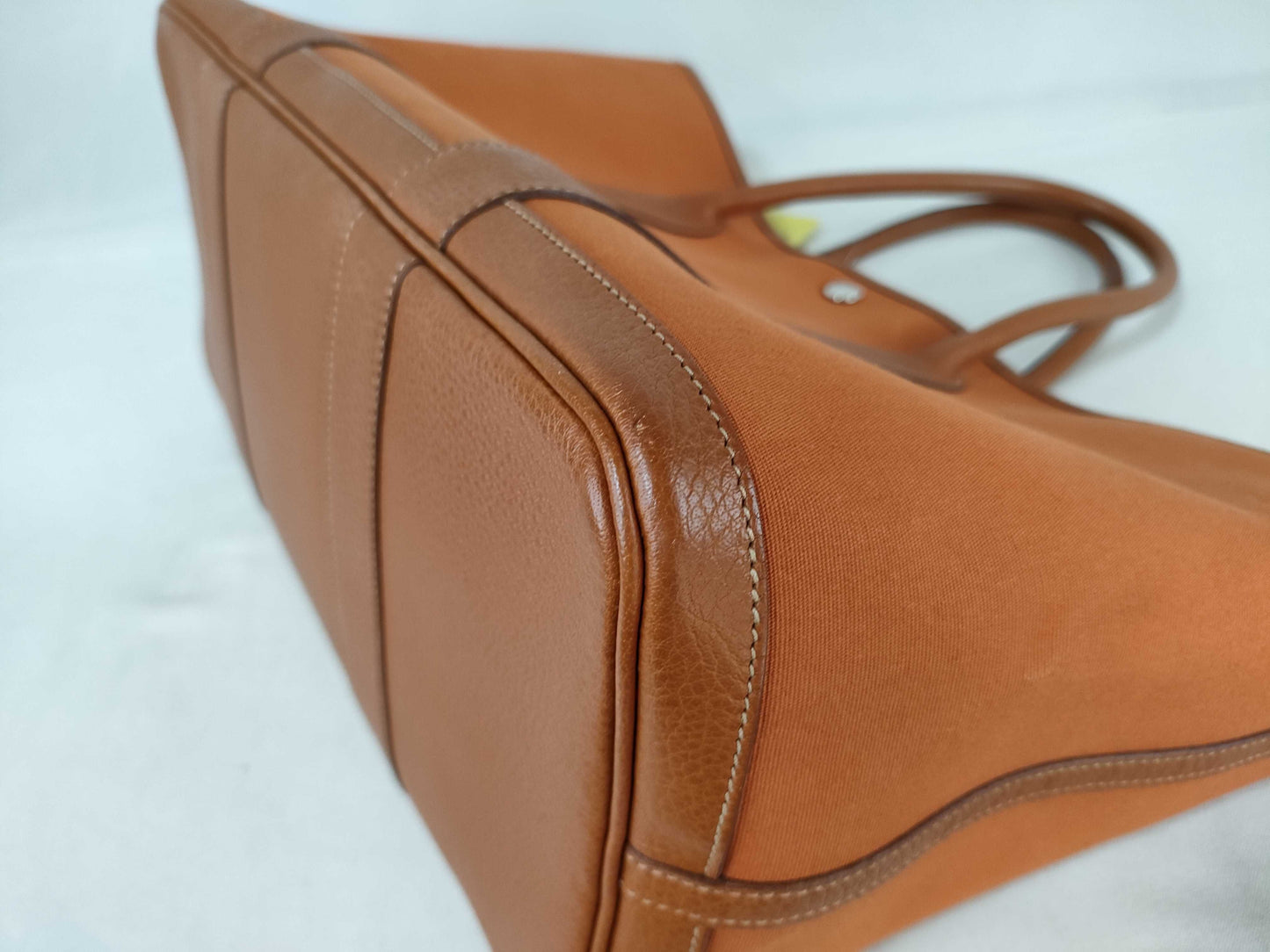 HERMES Garden Party Toile x Negonta/Orange/Size 36/□I Stamped Tote Bag