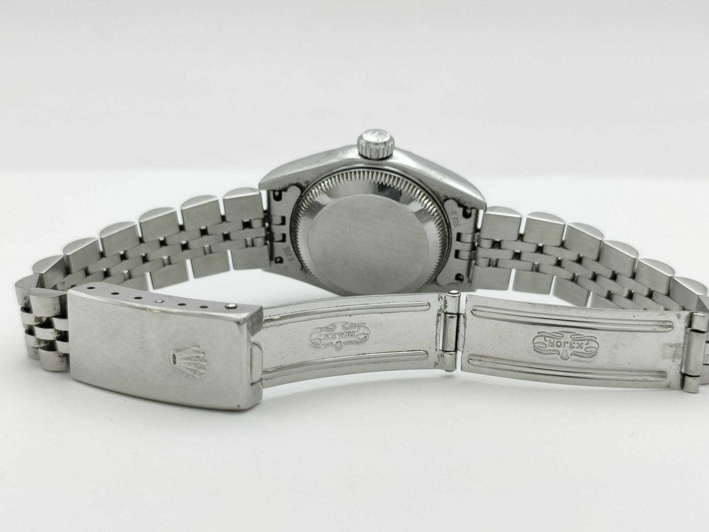 ROLEX 79174 D057124 Silver Dial Women's Watch