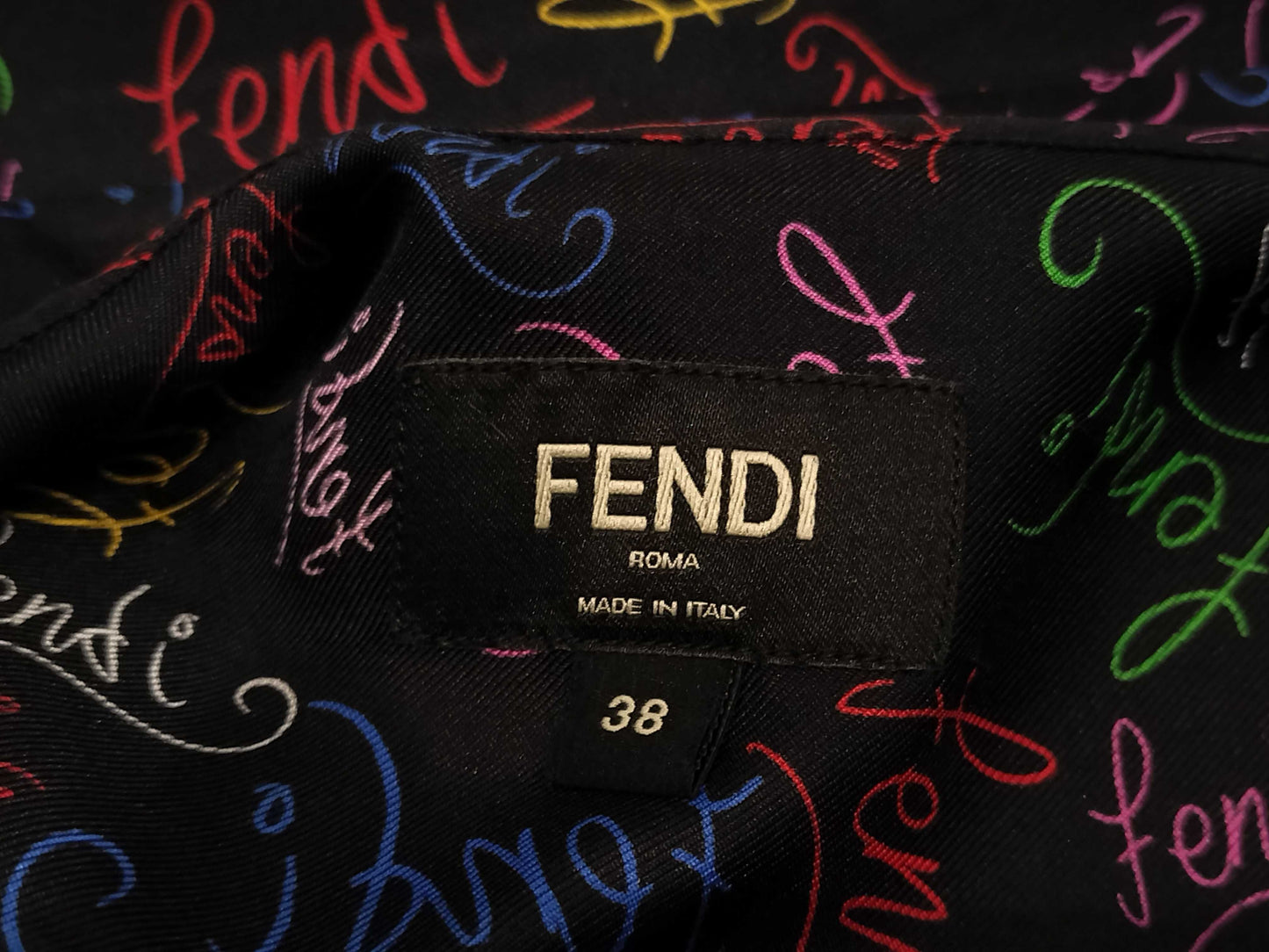 FENDI Noel Fielding Shirt FS0808 AH1Y with tags
