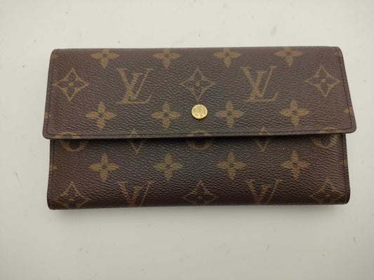 LOUIS VUITTON Monogram Portefeuille Sarah Wallet