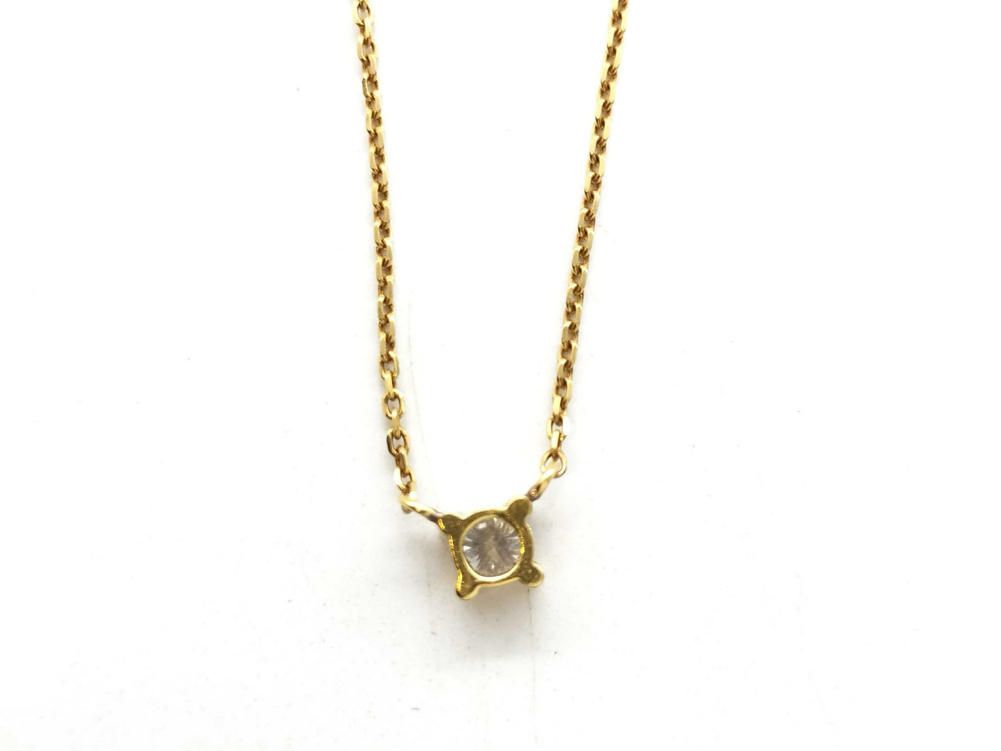 D0.21ct K18 2.6g Necklace