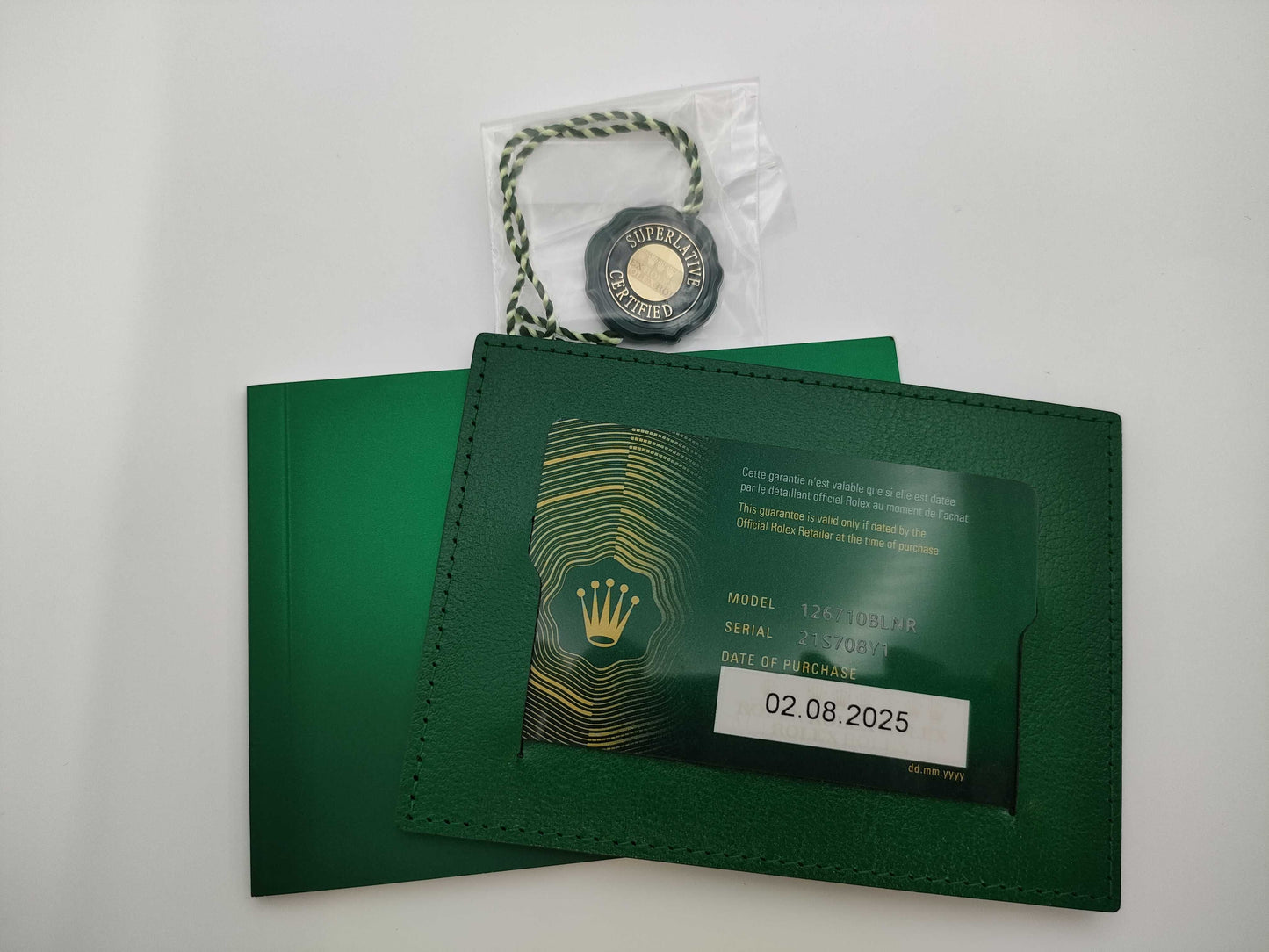 ROLEX 126710BLNR 21S708Y1 Men's Watch