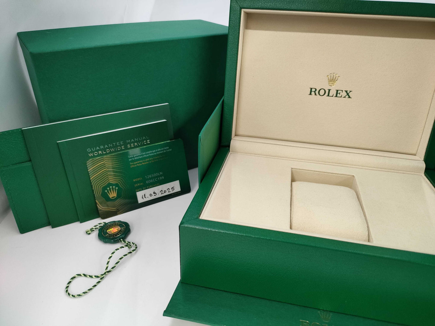 ROLEX 126500LN 606CC199 Men's Watch