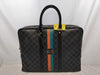 LOUIS VUITTON Damier Porte-Document Voyage Graphite Business Bag with Initials and Padlock