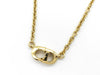Dior logo necklace necklace