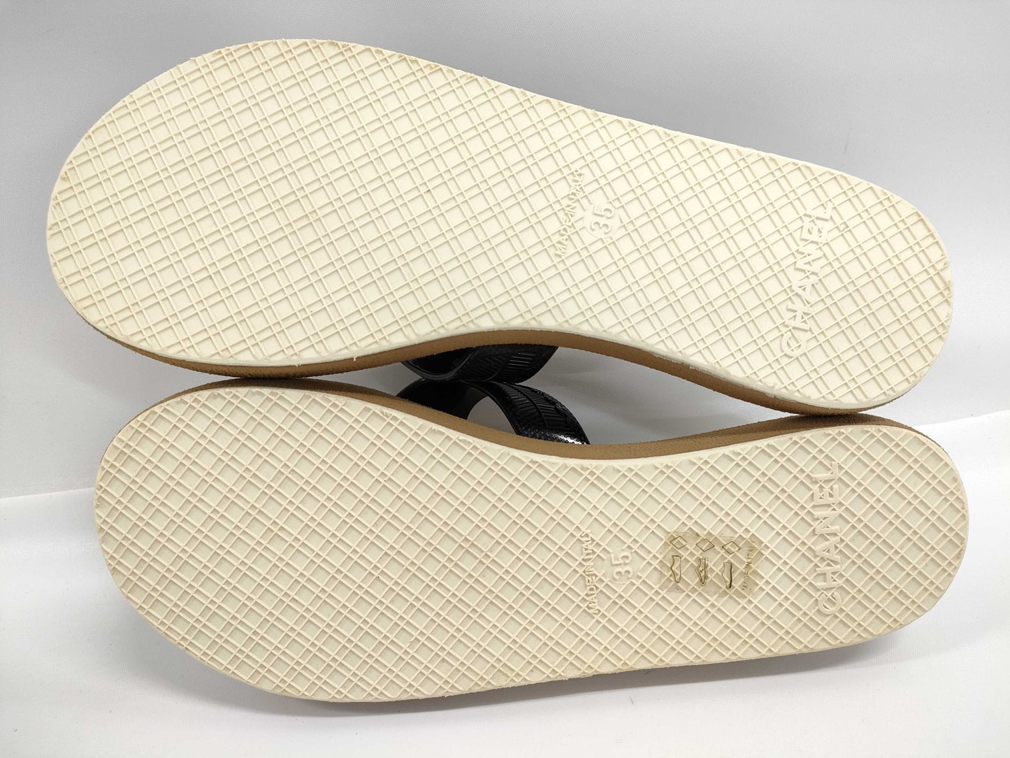 CHANEL Coco Mark Sandals