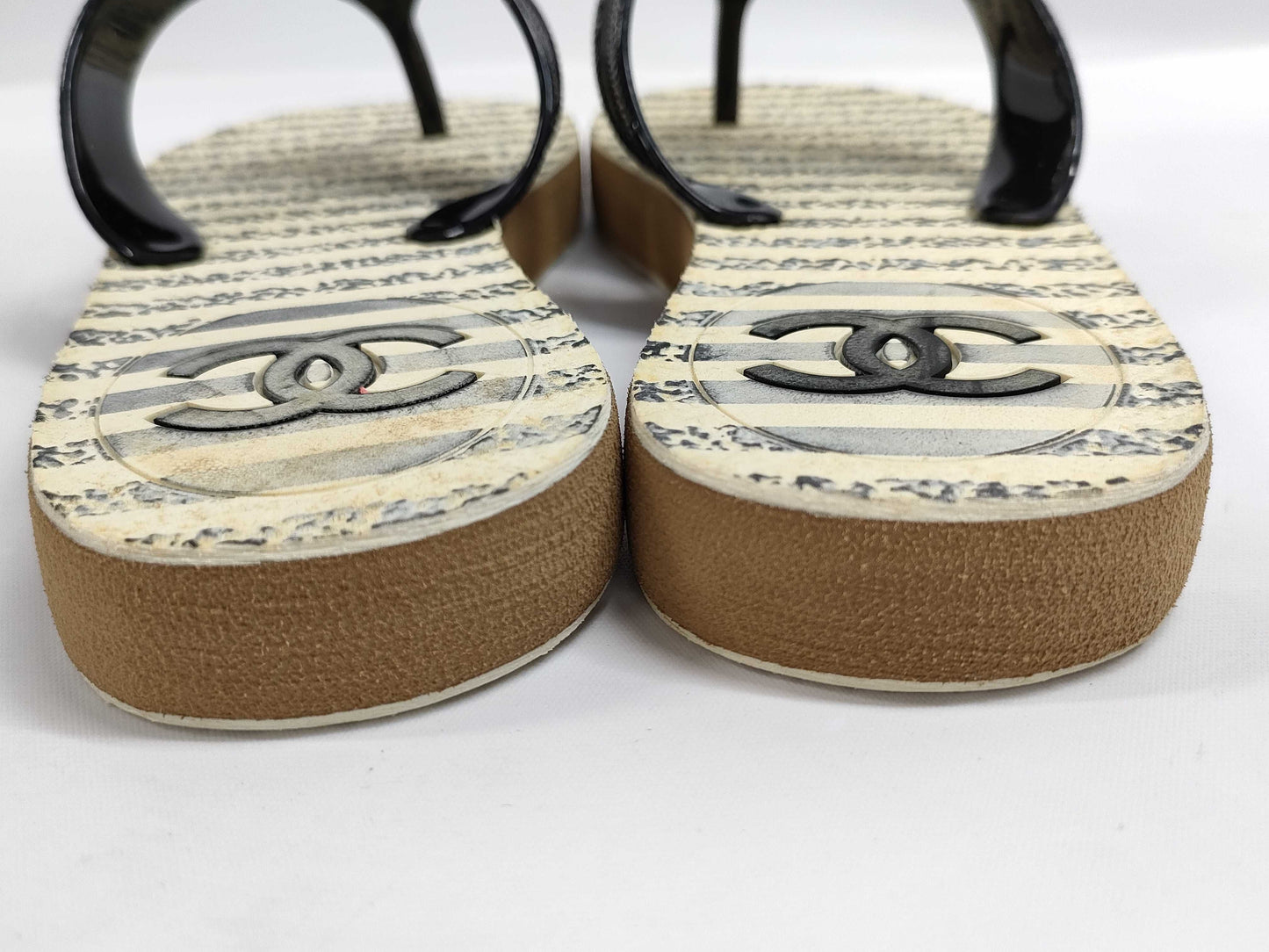 CHANEL Coco Mark Sandals