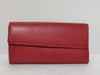 LOUIS VUITTON Epi Portefeuille Sarah Long Wallet Red