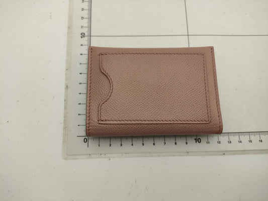 Salvatore Ferragamo Vara Card Case, Pink. Card Case, Pass Case, Business Card Case.