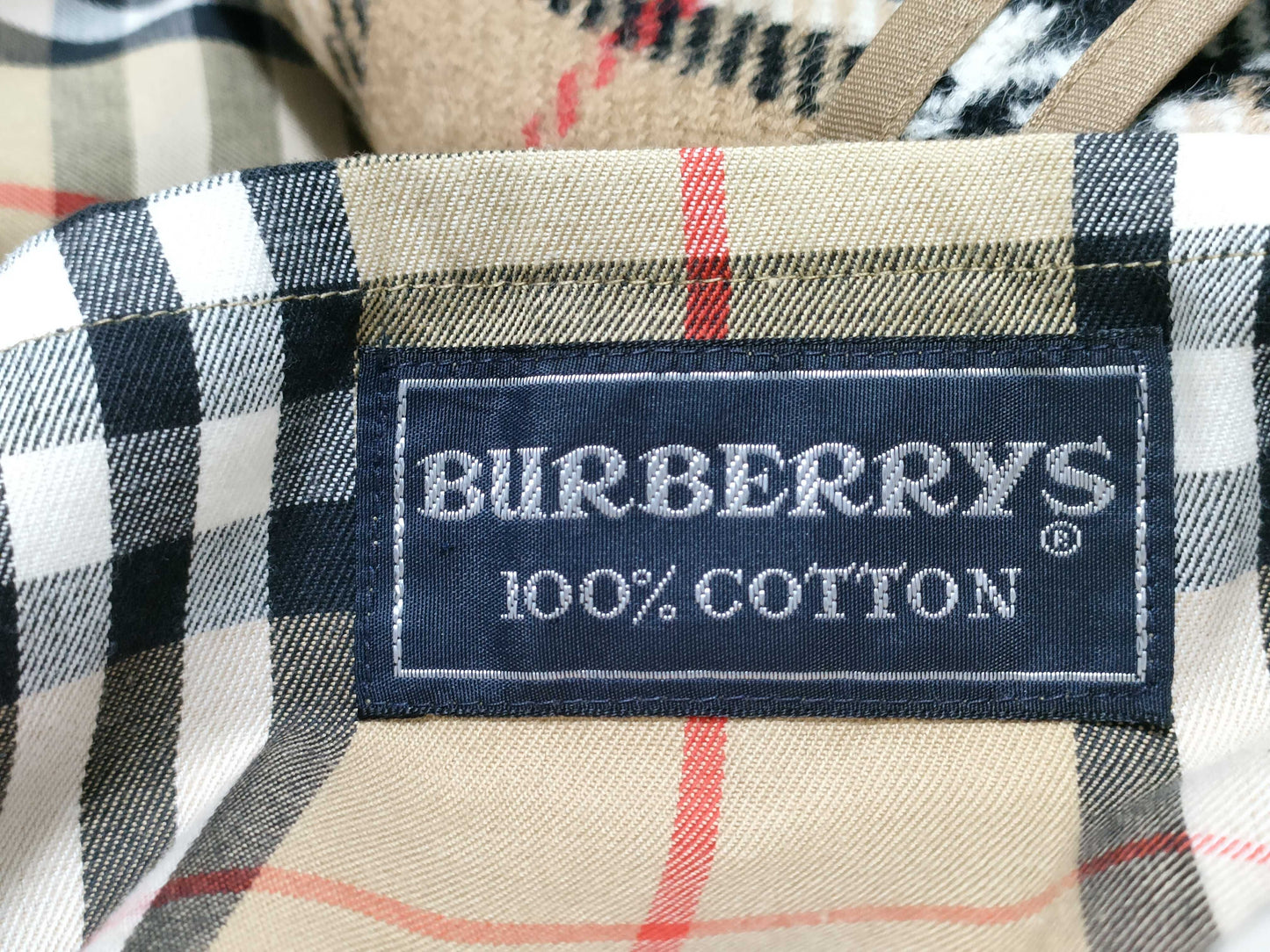 BURBERRY Nova Check Trench Coat with Inner