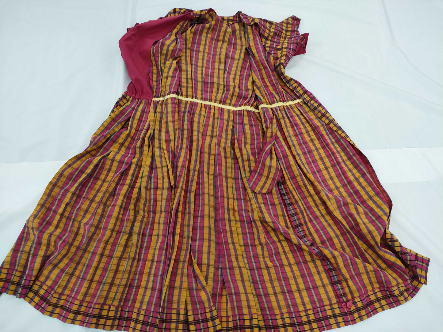 Dior Silk Check Dress