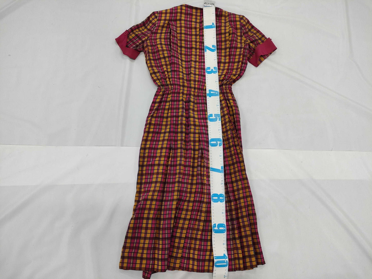 Dior Silk Check Dress