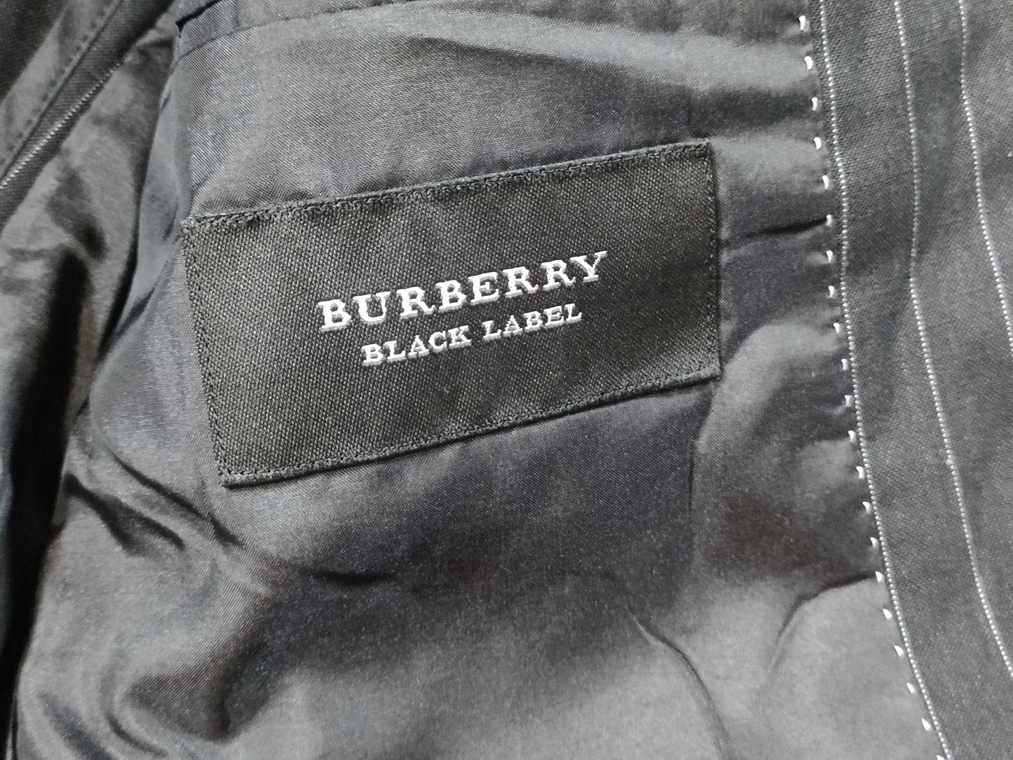 BURBERRY Black Label Jacket Suit Striped Jacket