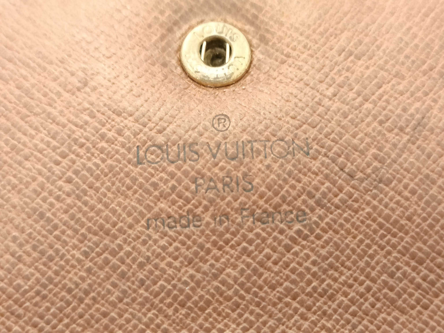 LOUIS VUITTON Monogram Wallet and Key Case