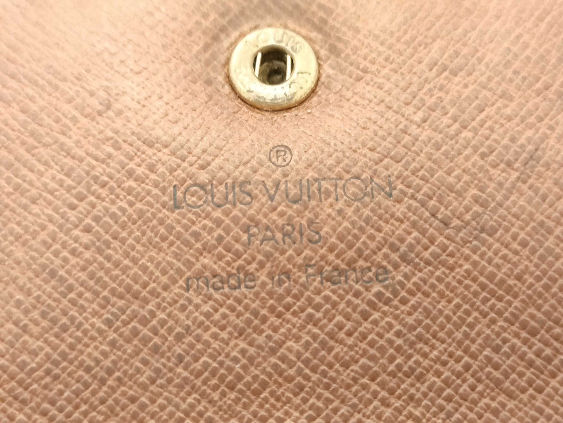 LOUIS VUITTON Monogram Wallet and Key Case