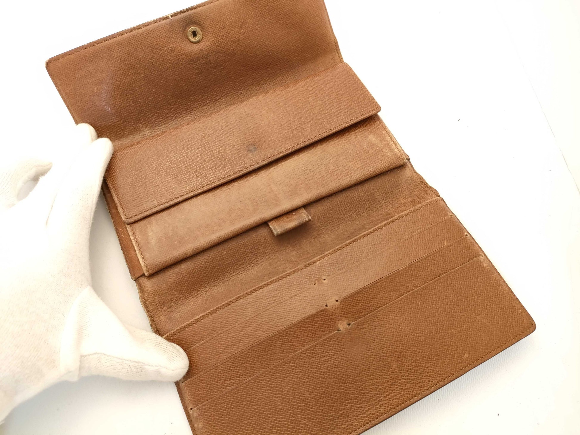 LOUIS VUITTON Monogram Wallet and Key Case