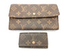 LOUIS VUITTON Monogram Wallet and Key Case