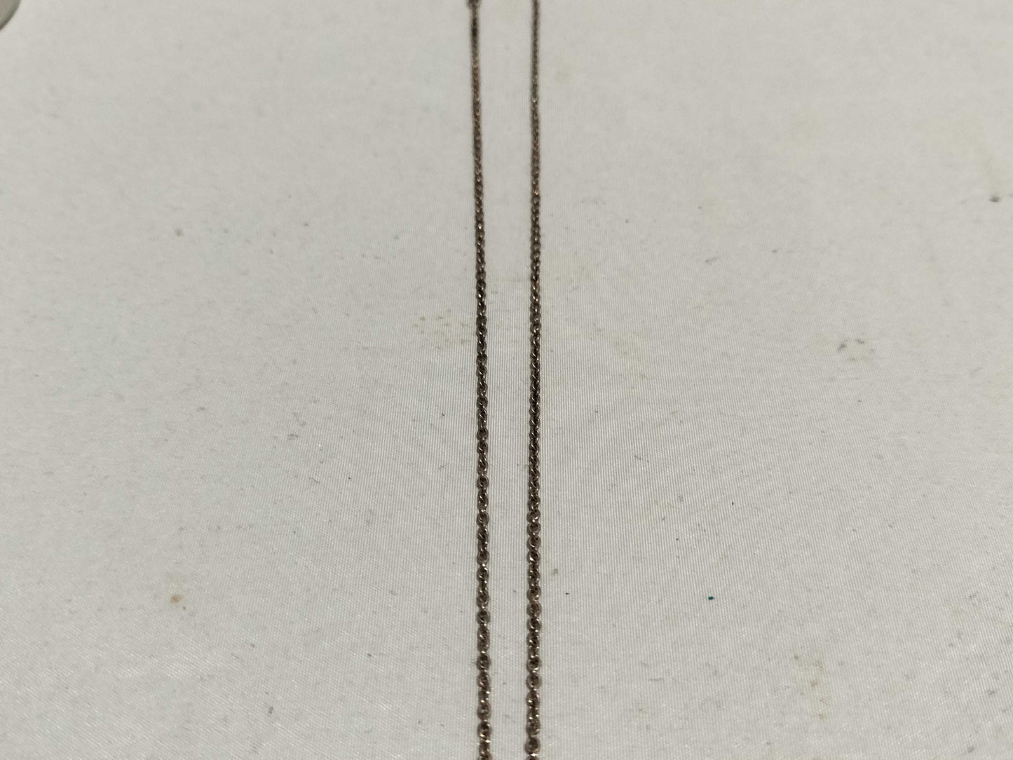 Tiffany & Co. 925/750 Signature Cross SV925 7.4g Necklace