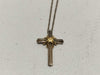 Tiffany & Co. 925/750 Signature Cross SV925 7.4g Necklace