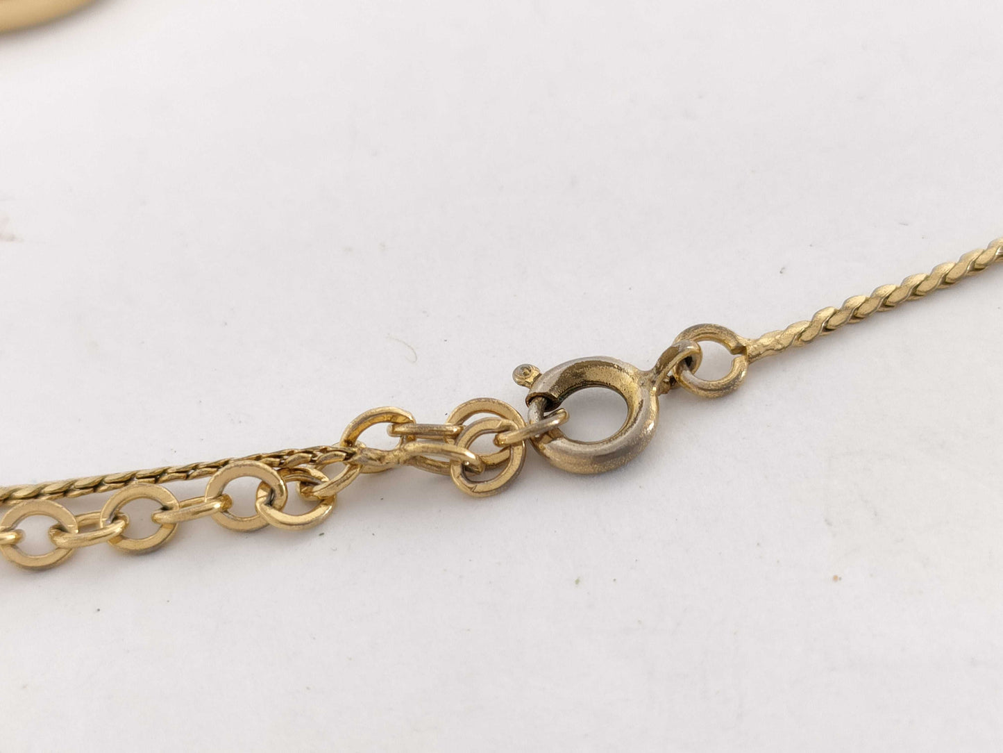 Dior GD Color Necklace Logo Rhinestone Necklace