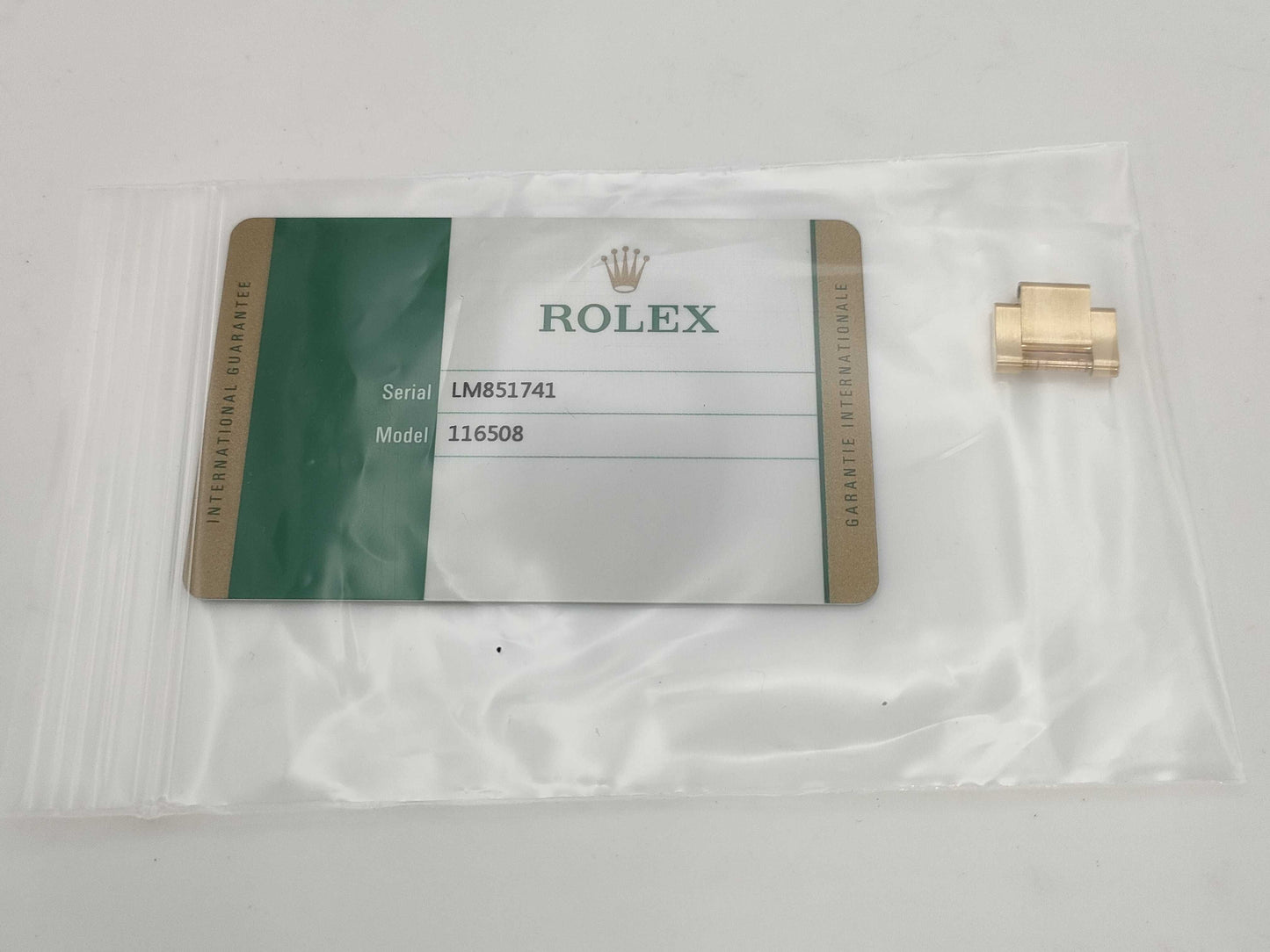 ROLEX Daytona 116508 LM851741 Green Men's Watch