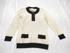CHANEL Coco Mark 97C Coco Button Long Sleeve Top