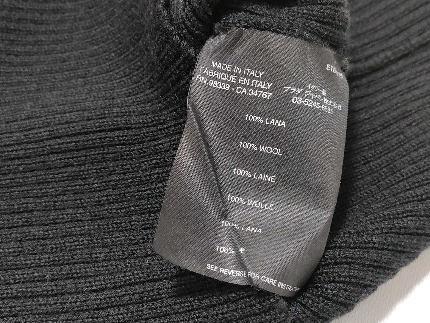 PRADA Knit Sleeveless Black Other Apparel
