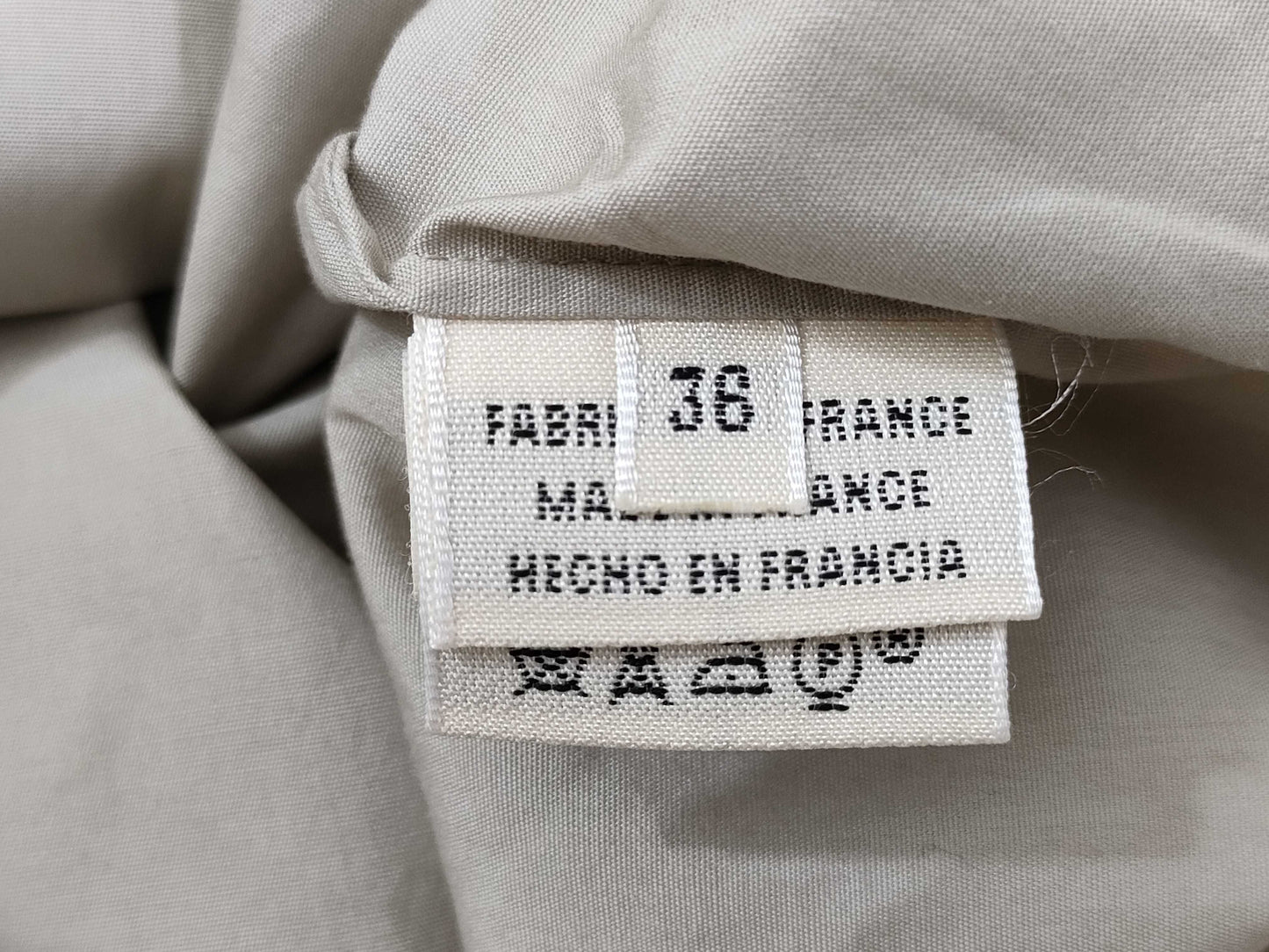 HERMES MOTSCH shirt with stains