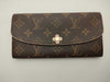 LOUIS VUITTON Monogram M64202 Portefeuille Emily Flower Wallet